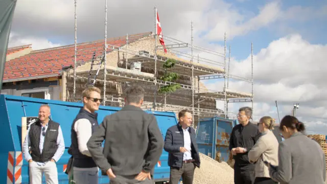 Rejsegilde i Gundsømagle og alle 63 rækkehuse udlejet