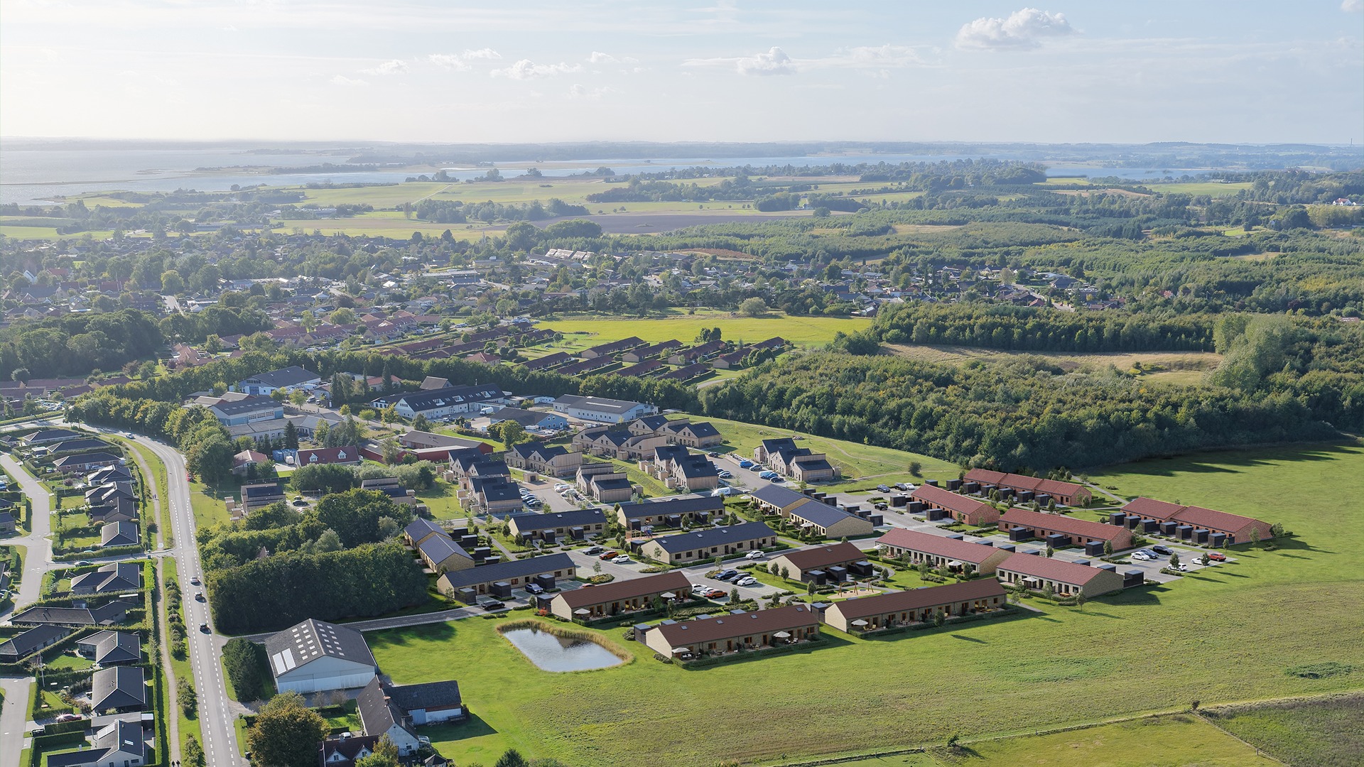 Stor efterspørgsel på vores nye rækkehuse i Gundsømagle